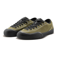 Village PM 1:30 PM canvas skate shoes in Olive and Natural Black