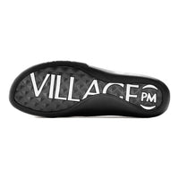 Village PM 2PM synthetic leather skate shoes in White, Lime and Natural Black