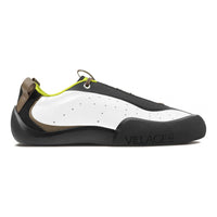 Village PM 2PM synthetic leather skate shoes in White, Lime and Natural Black