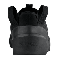 Village PM 1:00 PM Suede Skate Shoes | Black - The Vines Supply Co