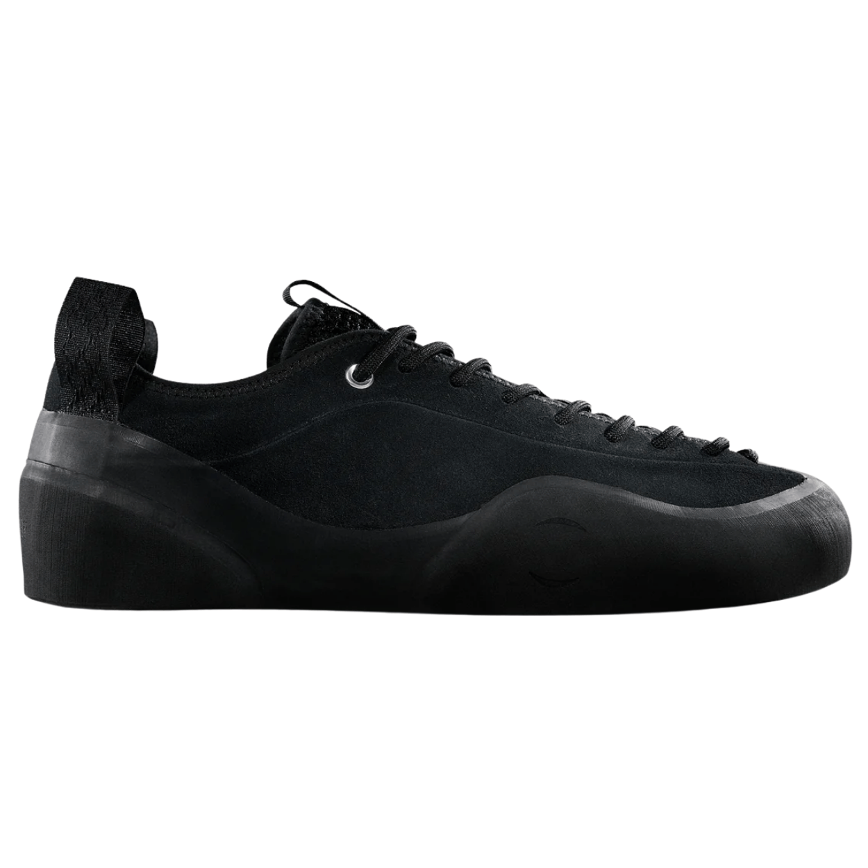 Village PM 1:00 PM Suede Skate Shoes | Black - The Vines Supply Co