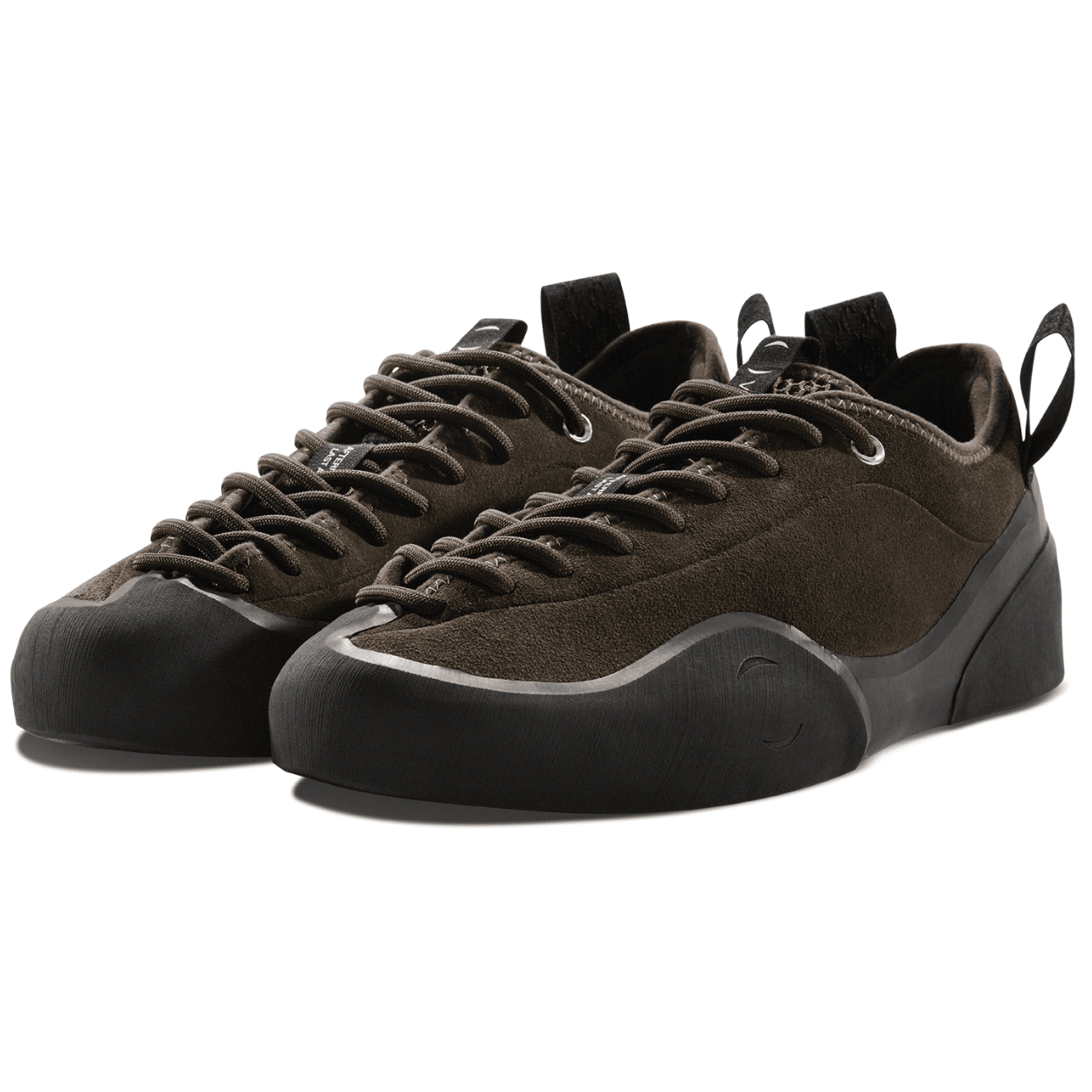 Village PM 1:00 PM Suede Skate Shoes | Chocolate Brown - The Vines Supply Co