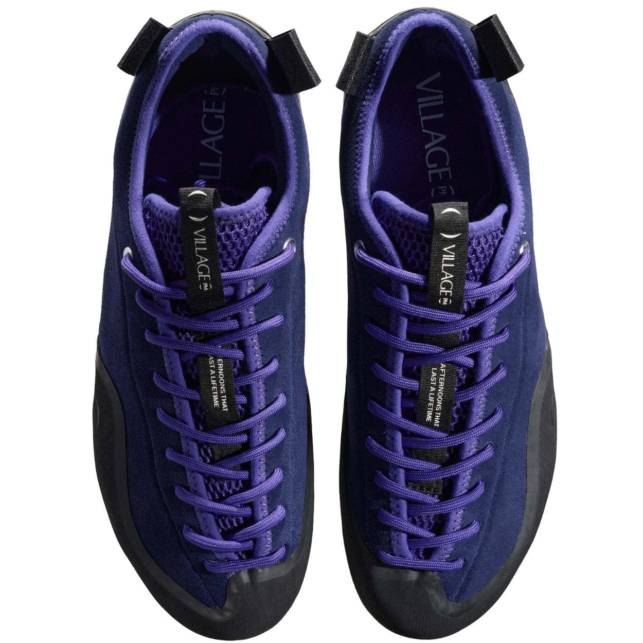 Village PM 1:00 PM Suede Skate Shoes | Purple - The Vines Supply Co