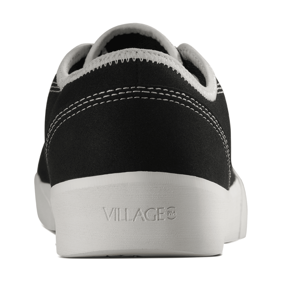 Village PM 1:30 PM Skate Shoes | Black and White | The Vines Supply Co
