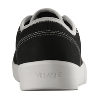 Village PM 1:30 PM Canvas Skate Shoes | Black and White - The Vines Supply Co