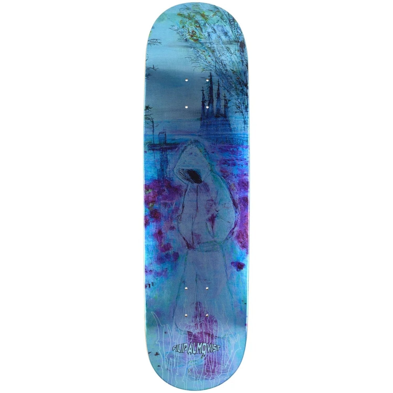 WKND 'SD2' Filip Almqvist Grey Skateboard Deck | 8.375" (WB)
