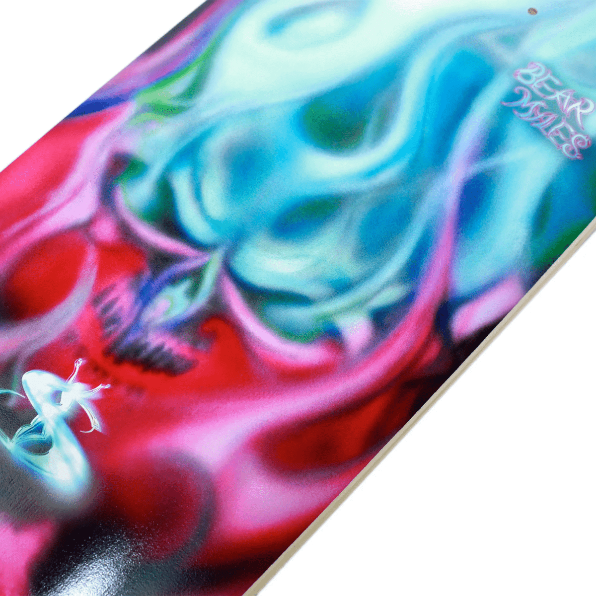 Yardsale Bear Myles Skull Skateboard Deck - The Vines Supply Co