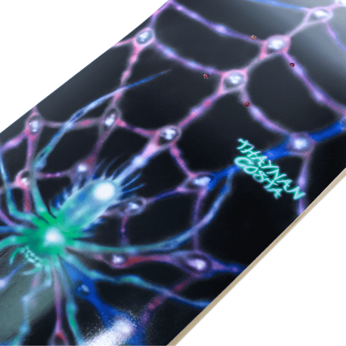 Yardsale Thaynan Costa Spider Skateboard Deck - The Vines Supply Co