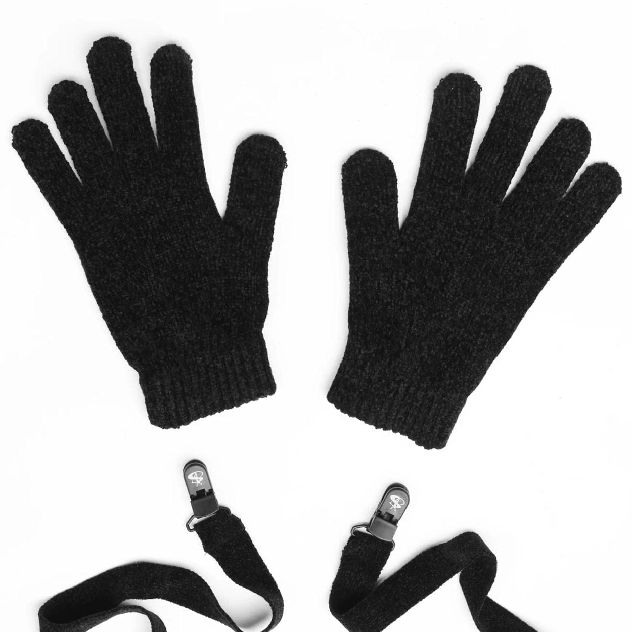Yardsale Chenille Gloves | Black