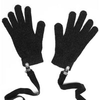 Yardsale Chenille Gloves | Black