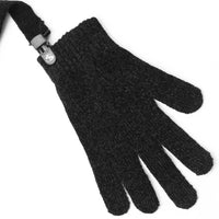 Yardsale Chenille Gloves | Black