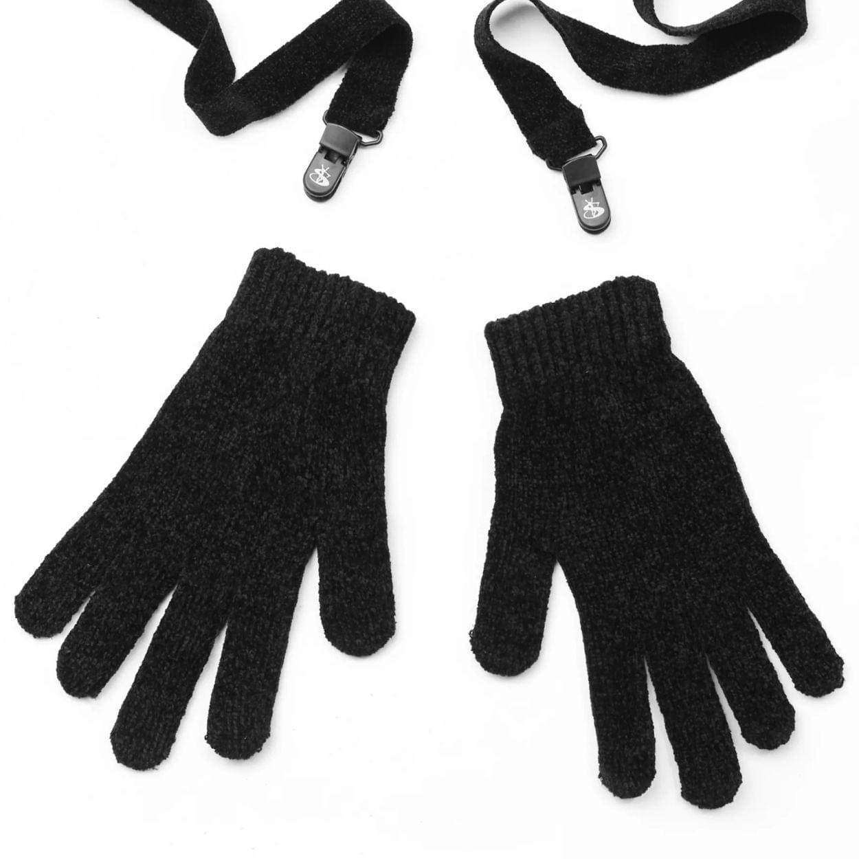 Yardsale Chenille Gloves | Black