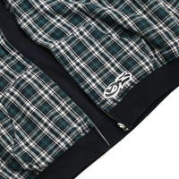 Yardsale Reversible Flannel Hoodie | Green