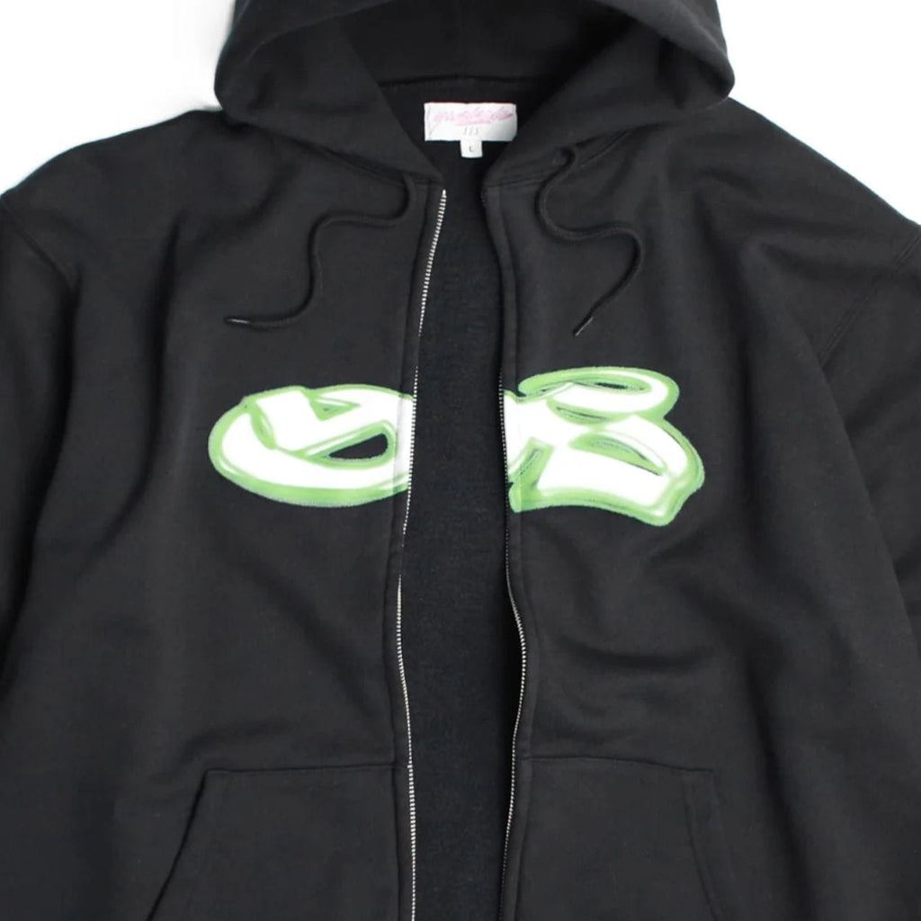 Yardsale Spray Hoodie | Black - The Vines Supply Co