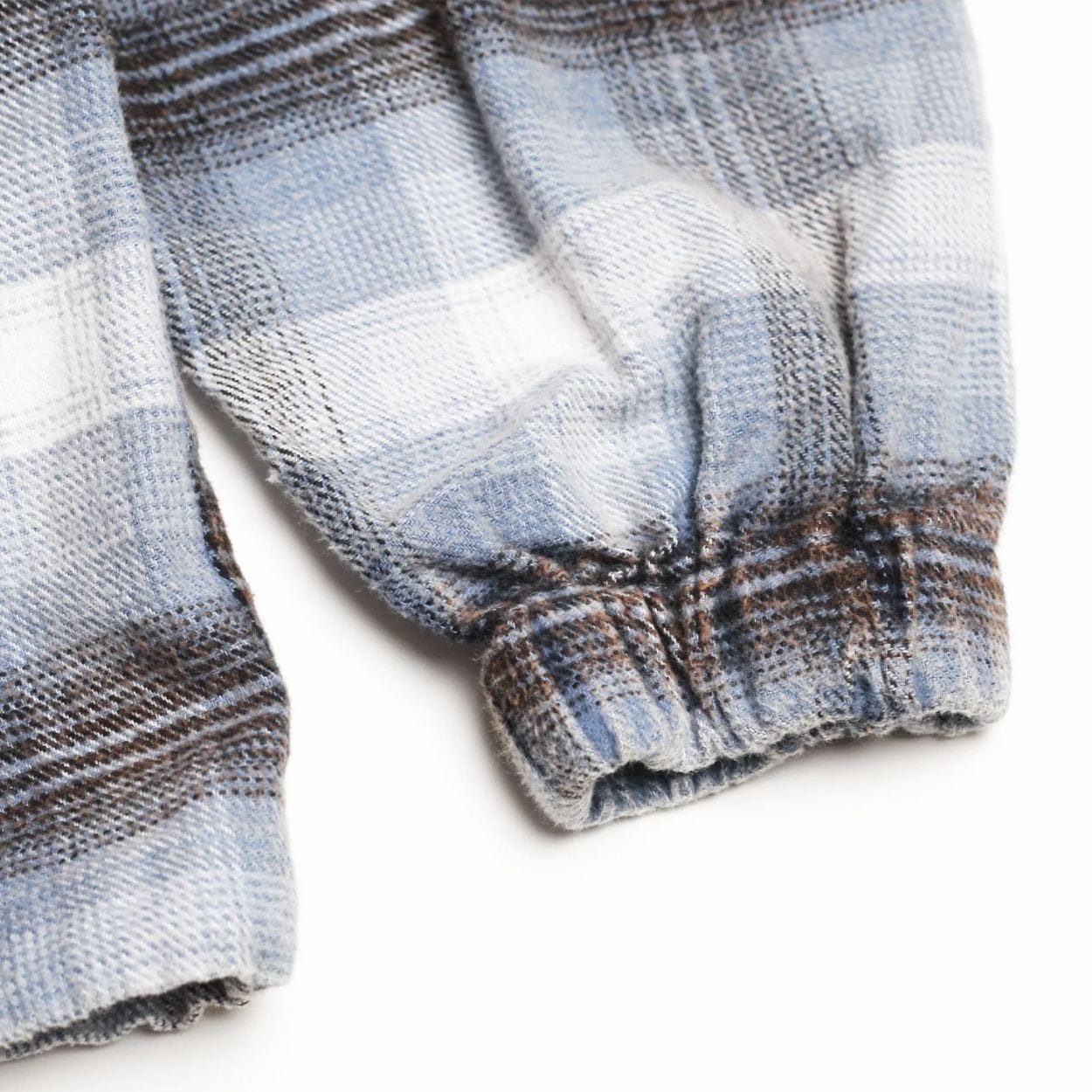 Yardsale Tartan Full Zip Hoodie | Blue