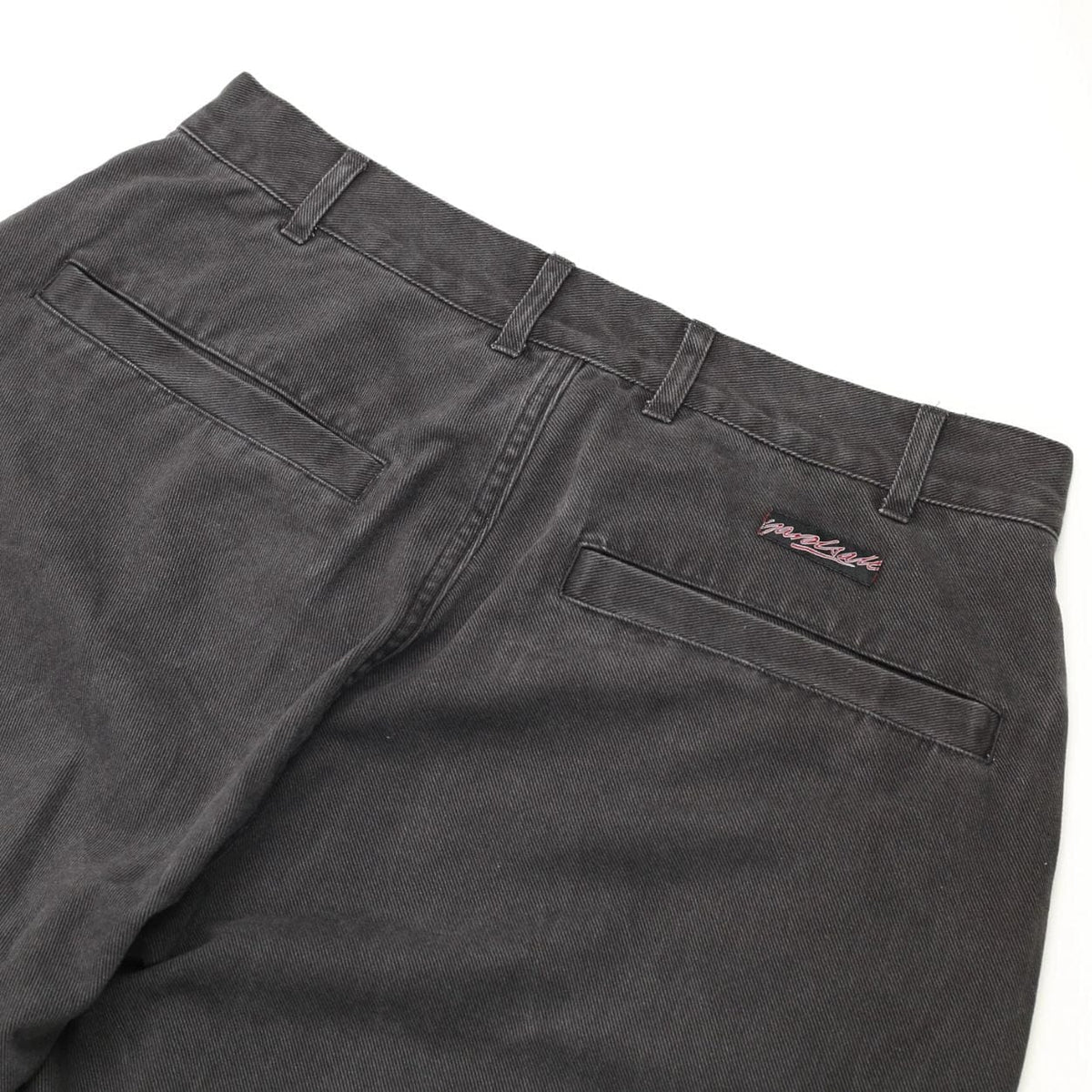 Black Yardsale Phantasy Slacks jeans with a classic fit and stylish design, shown on a model against a neutral background.