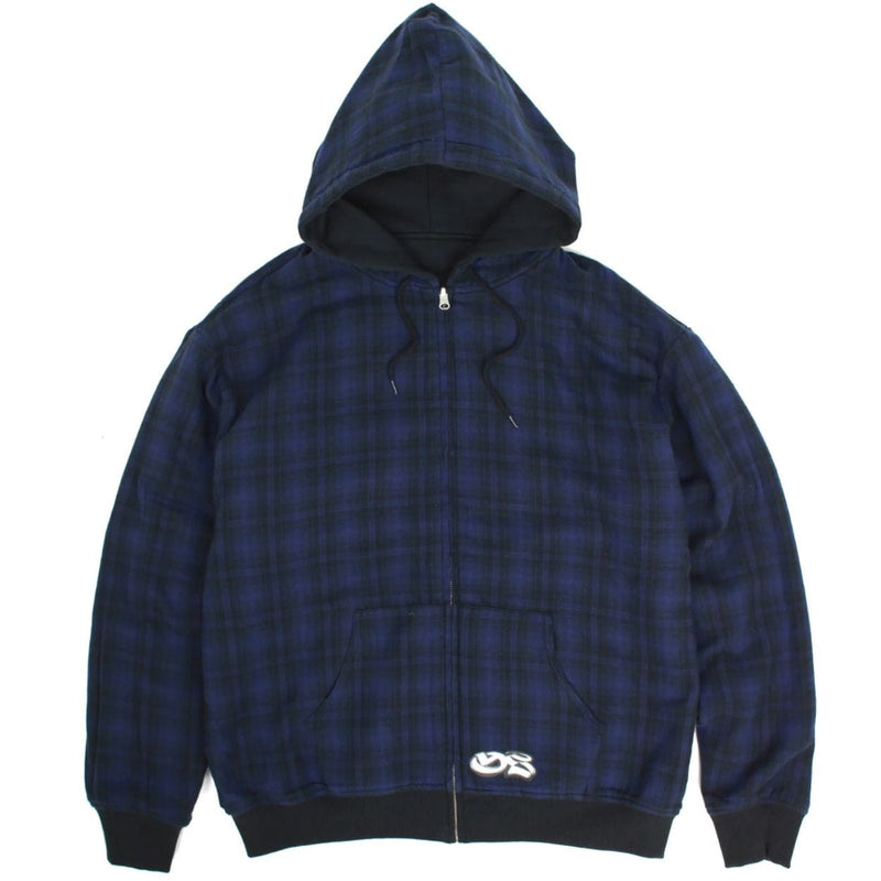 Yardsale Reversible Hoodie | Black & Indigo Blue - The Vines Supply Co
