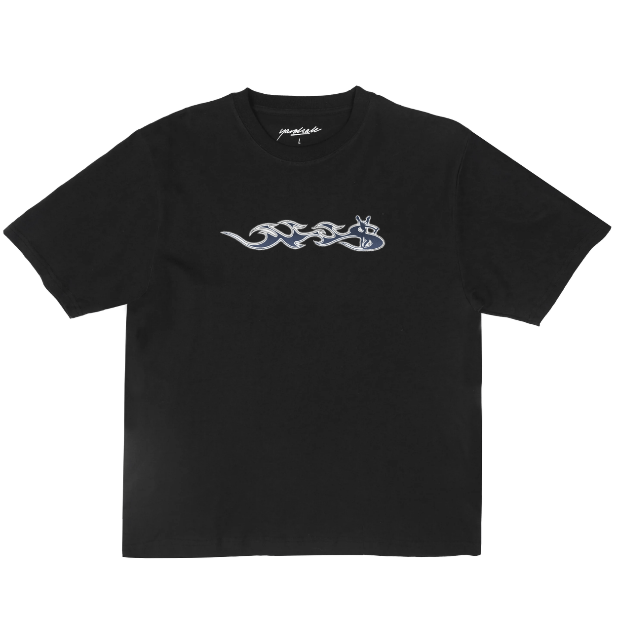 Yardsale Phantasy Flame T-Shirt | Black