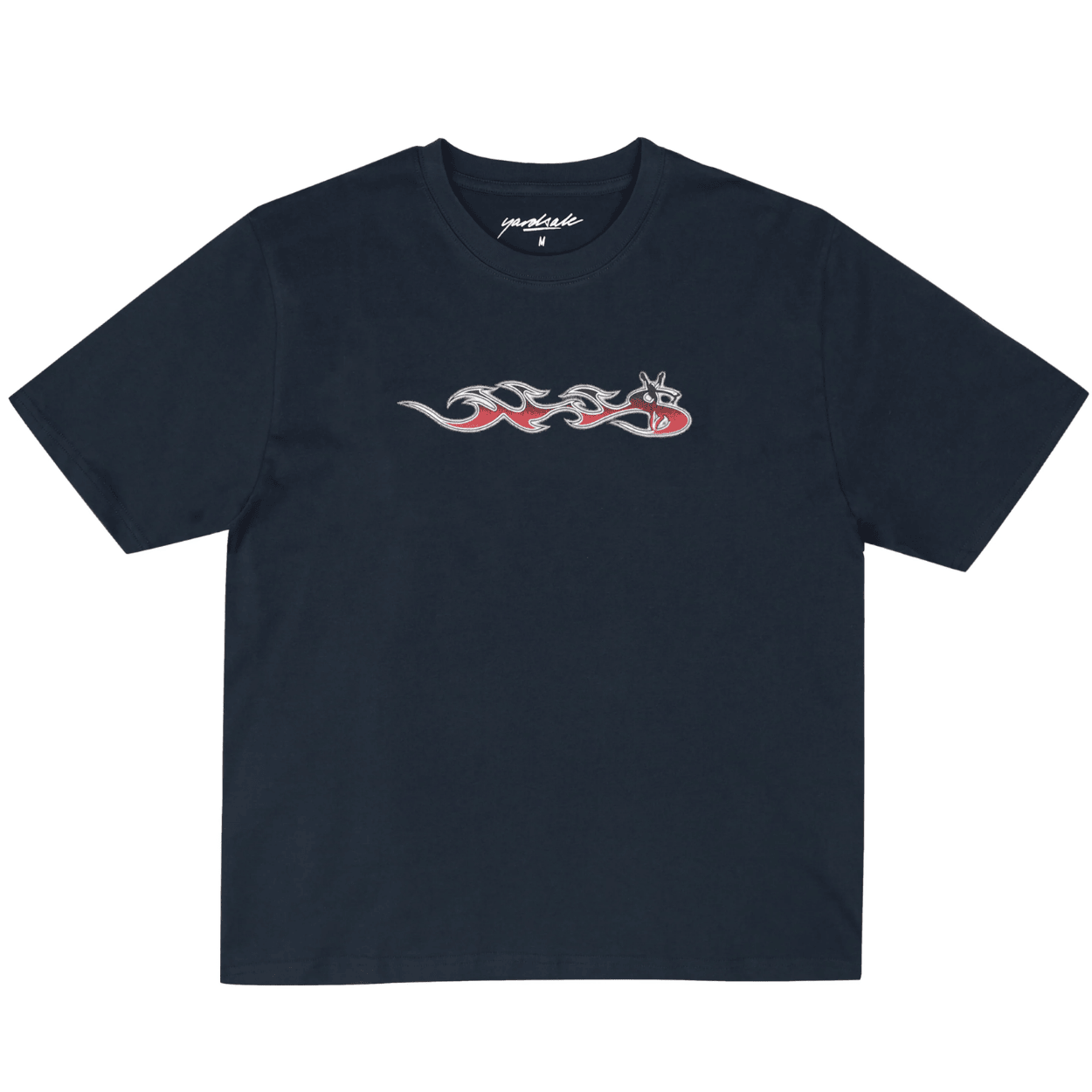 Yardsale Phantasy Flame T-Shirt | Navy
